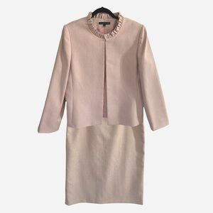 Pretty in Pink 🌸 2-Piece Skirt Suit